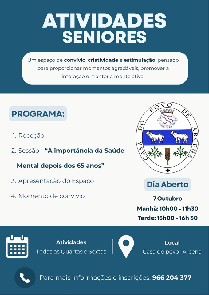 Atividades Seniores - Dia Aberto